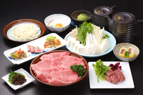黒毛和牛 すきやきコース